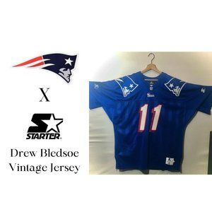 VINTAGE RARE Patriots #11 Drew Bledsoe Jersey